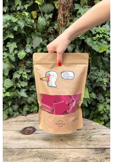 Pembe Granül Mum Boyası 500 Gr