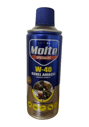 Molte W-40 Yağlayıcı Koruyucu Çok Amaçlı Multi Sprey 400 ML