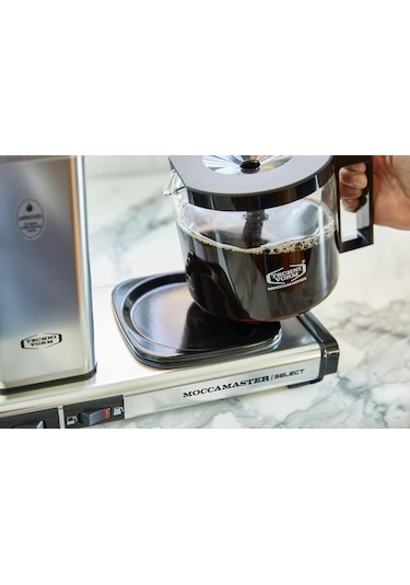 Moccamaster Select Cam Potlu Filtre Kahve Makinesi Kırmızı Teşhir