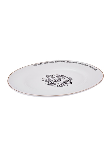 Emsan Eye Fine Bone Kayık Tabak 25 Cm