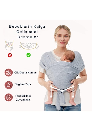Momcozy Bebek Taşıma Örtüsü ( Sling )