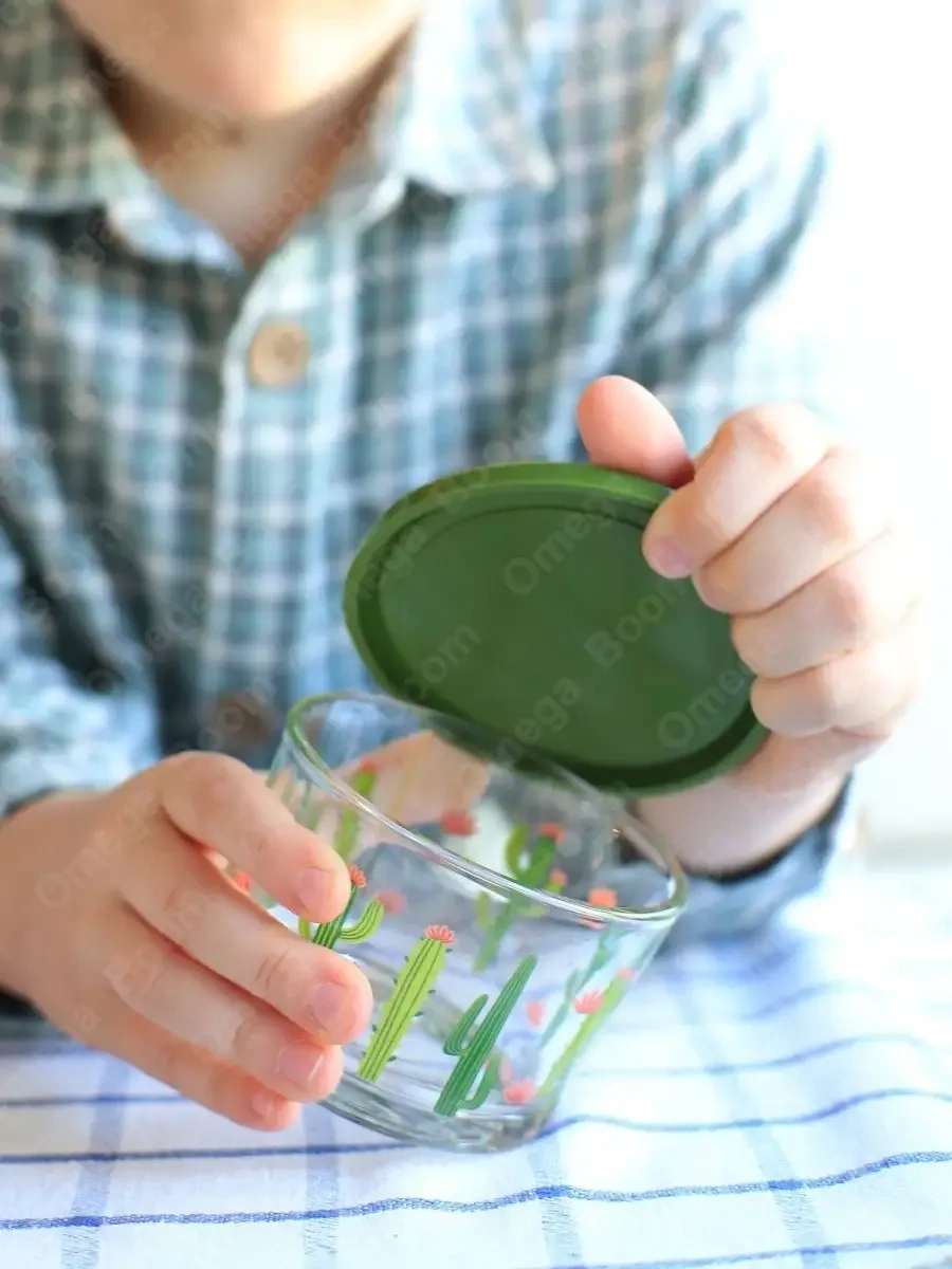 Pıta Cam Yemek Saklama Kabı Hava Geçirmez Çocuk Seti 3 Parça 283249890 Gri