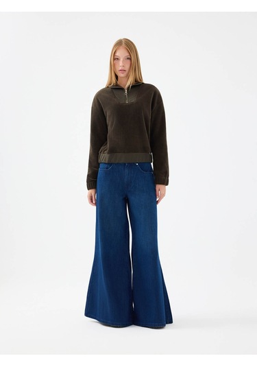 Loft Haki Kadın Sweatshirt Lf2040640 Haki