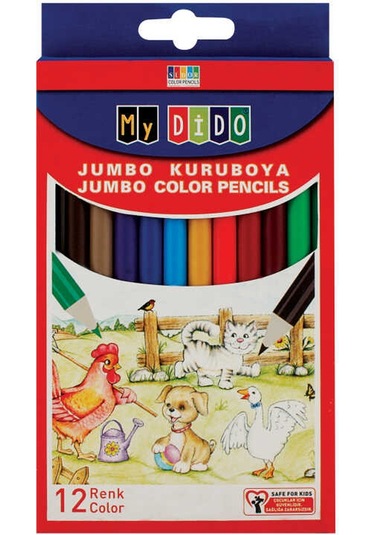 Südor Mydido 12 Renk Jumbo Kuru Boya Myk03