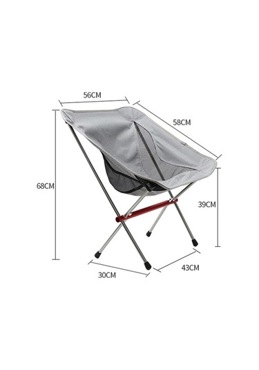 Wondernest Ultra Taşıma Sırt Seyahat Sandalyesi S Kapasitesi Kamp Hafif Çantasıyla 150kg Taşıma Kapasiteli Bej Renk - Bm Bej