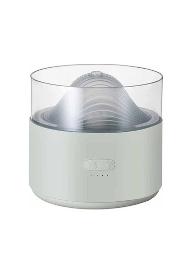 Agoodshop 200ml Usb Tuz Lambası Nemlendirici 2 In 1 Ev Usb Gece Lambası Masaüstü Nemlendirici Iki Dişl 16renk Şarj Edilebilir