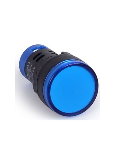 Momentum 22mm Led Sinyal Lambası 230VAC Mavi MB3-EV966