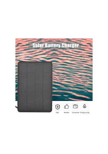 Skycity Dış Mekan Kamera Güneş Enerji Paneli 4w 5v Mikro Usb, Sürekli Güç, Aydınlatma Ayarlı, Su Geçirmez Kamera Hariç