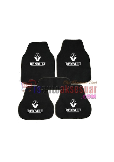 Renault Megane 4 Halı Paspas Siyah Renk