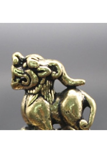 Jms Uğurlu Tasarım Paslanmaya Dayanıklı Bakır Efsanevi Canavar Pixiu Heykelcik Ev İçin Seçenekler: 3