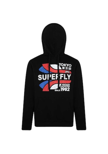 Superfly Tokyo Kapüşonlu Erkek Sweatshirt Spf101232317202 Çok Renkli