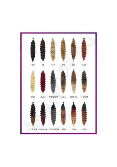 Asiancosmo Afro Kıvırcık Afro Bukleleri Kızıl Saç Uzatma 100g 55cm 236208078