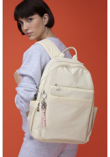 Unıted Colors Of Benetton Kadın Sırt Çantası Bnt 1464 Bej