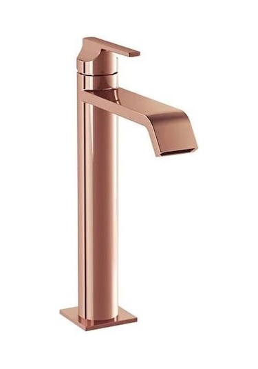 Artema VitrA Suit A4281429 Üstten Açma Kapamalı Lavabo Bataryası Soft Bakır