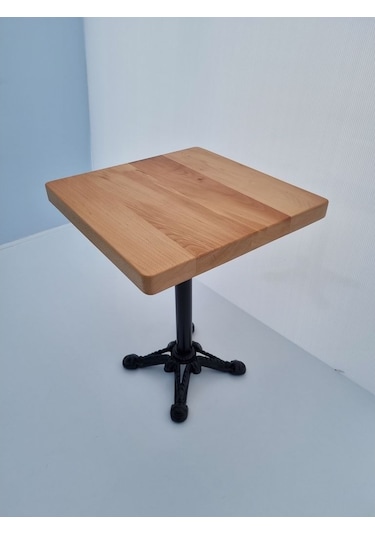 Bintaşmobilya Kayın Kütük Cafe Masası 60X60
