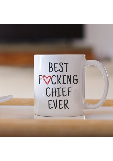 Şef Kupası Bardağı, Şef Hediyesi, Usta Aşçı Hediyesi, Aşçılar İçin Kupa, İngilizce Şef Bardağı