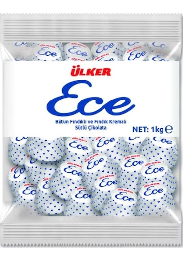 Ülker Ece Fındıklı Çikolata 1 KG