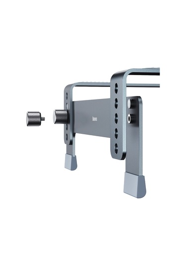 Baseus Ultrastable Serisi Masaüstü Dizüstü Bilgisayar Standı Alüminyum Alaşımlı 4 Vites Ayarlanabilir Dizüstü Bilgisayar Braketi - Uzay Grisi