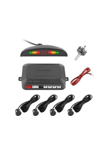 18 Mm Ekranlı Siyah Renkli Park Sensörü