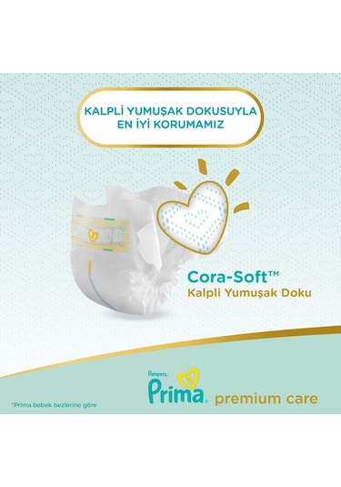 Prima Premium Care Bebek Bezi Beden:6 (13+Kg) Extra Large 140 Ade