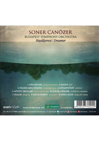Soner Canözer- Budapeşte Senfoni Orkestrası - Hayâ Lperest - Drea