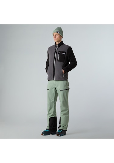 The North Face Yumiori Full Zipped Erkek Gri Polar Üst Nf0a883rwvo1 Gri