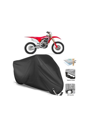 Honda Crf 250 R Motosiklet Branda (Bağlantı, Kilit Uyumlu)-Siyah (457219528)