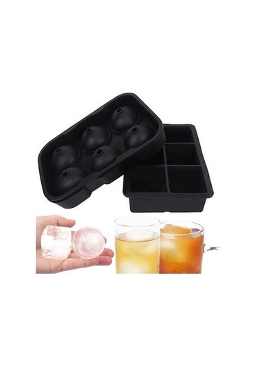 Novahub 2 Adet Yığınlanabilir Silikon Buz Kalıbı - Sızdırmaz Kapaklı, 6 Hücreli, Evde Dıy İçecekler İçin Çok Renkli Pratik, Sızdırmaz, Yüksek Kaliteli Buz Kalıbı Seti - Ev, Mutfak, Restoranlar İçin Uygun Çok Renkli