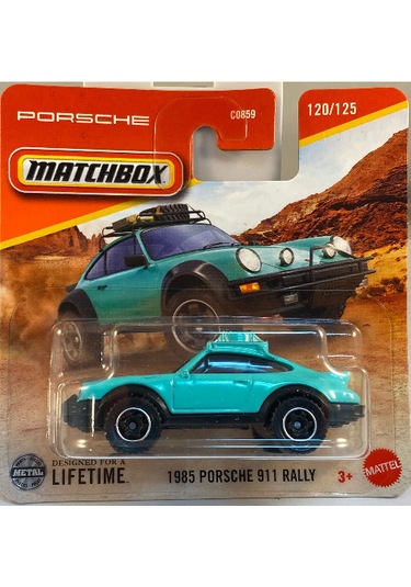 Matchbox 1985 Porsche 911 Rally Turuncu