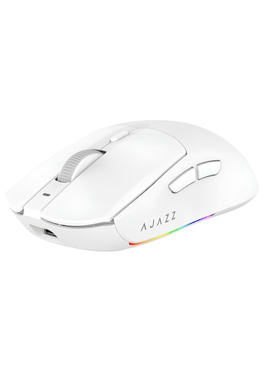 K870t Pro Beyaz Mekanik Klavye + Aj139 V2 Beyaz Oyuncu Mouse Set