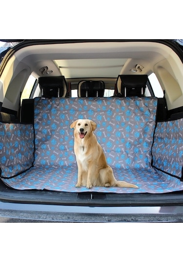 Kaymaz Katlanır Su Geçirmez Araba Bagaj Koltuk Örtüsü Pet Kedi Köpek Minderi Mat, Boyut: 155 X 105cm Diğer