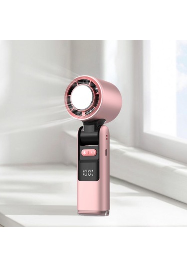 Suntek Elde Taşınan Kişisel Turbo Fan Hafif Çok Yönlü Pembe