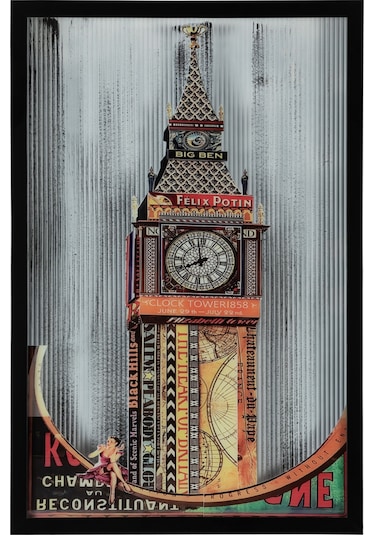 Tımeless Tower Çerçeveli Cam Tablo 60x90cm