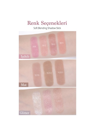 Clio Soft Blending Shadow Stick G303 Angelic Peach