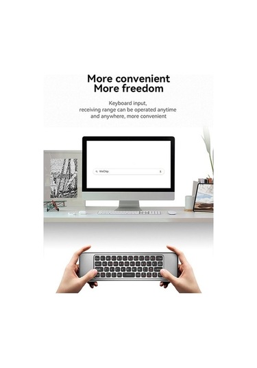 Trendooze Wechip W3 Uzaktan Mouse Kumanda Klavye Air Al