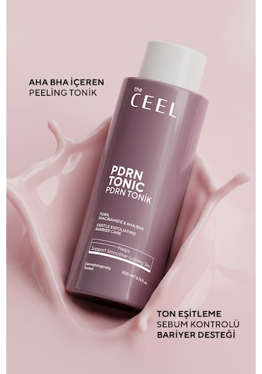 Pdrn Somon Dna Tonik Niacinamide & Aha Bha İçeren Peeling Tonik 200 Ml