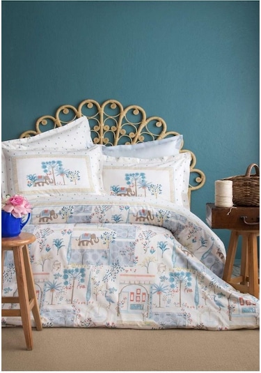 Apricitas Home Nevresim Tk. Dreamland Mavi Ç.k Mavi