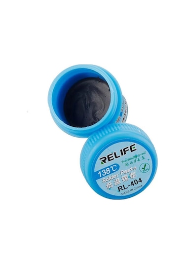 Relıfe Rl-404 Krem Lehim Solder Paste 40G 138°C Düşük Kaynama