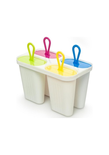 Moonstar Dondurma Kabı Meybuz Dondurma Kalıbı 4 Lü Çok Renkli