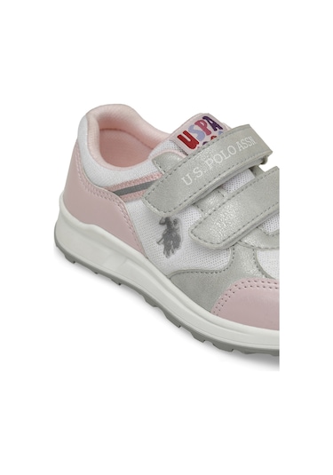 U.s. Polo Assn. Esalte 4fx Beyaz Kız Çocuk Sneaker 000000000101531402 Beyaz - Pembe