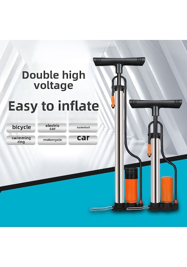 Reedark Ev Ve Araçlar İçin Çelik Hava Pompa - Yüksek Basınçlı, Bisikletten Araca Topa Uygun, El İle Şişir, Dayanıklı Ve Taşınabilir