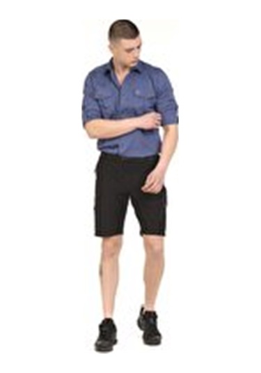 Q&Steinbock Truva Erkek Şort-24831 Siyah