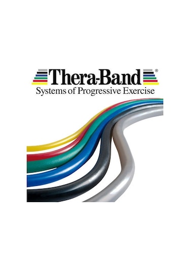 Theraband Tubing Egzersiz Direnç Lastiği Seti 1.5 M 7 Renk