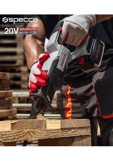 Specco SP20V-4045 20 V 4.0 Ah Akülü Tilki Kuyruğu