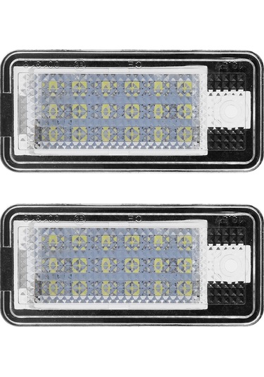 Springsun Audi İçin Plug & Play 12v Led Plaka Lambası, Oem Değiştirme, Hata Yok, Parlak Xenon Beyaz, Uzun Ömürlü Hop-lpl0114