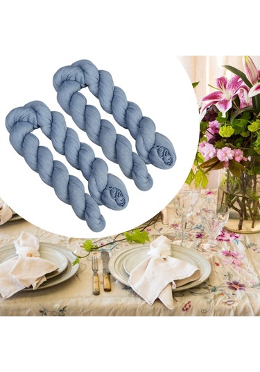 Homyl 2x Şifon Masa Örtüsü Parti Malzemeleri Düğün Gelin Duşu Mavi