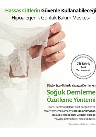 Yeşil Elma İçerikli Yaprak Maske Goodal Green Apple Pore Tightening Mild Sheet Mask