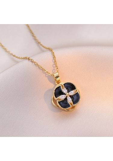 Bayan Kolye: Moda Estetiği Titanyum Çelik Kolye No.213 Çok REnkli