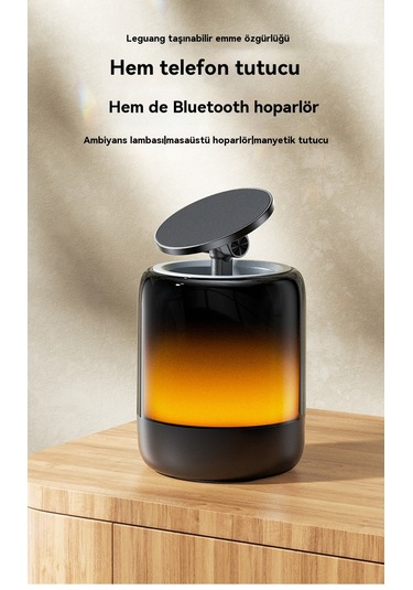 Lazy Creative Hoparlör + Cep Telefonu Manyetik Tutucu