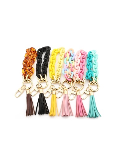 Sones Akrilik Anahtarlık Renkli